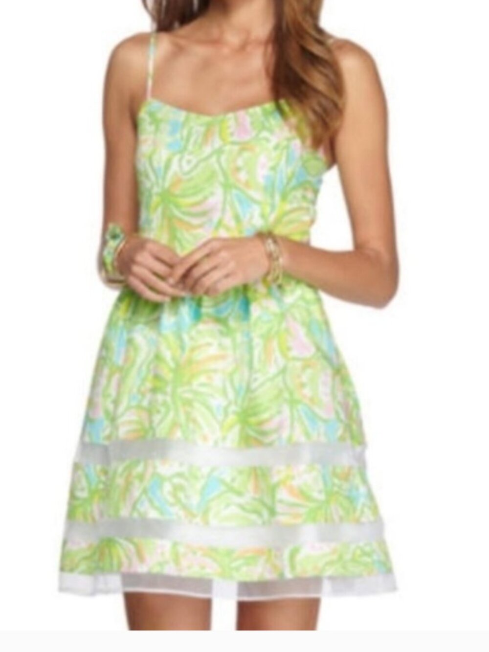 Lilly Pulitzer Ollie Dress Elephant Ears Size M